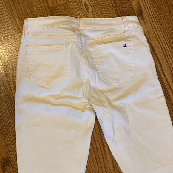 NWOT Tommy Hilfiger White Jeans/Leggings - Picture 5 of 7